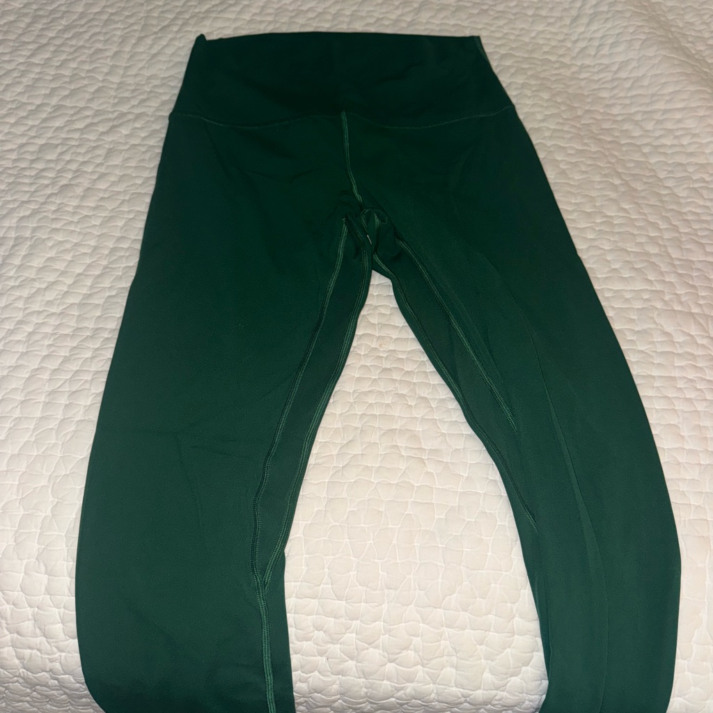 Forest Green Lululemon Align Leggings